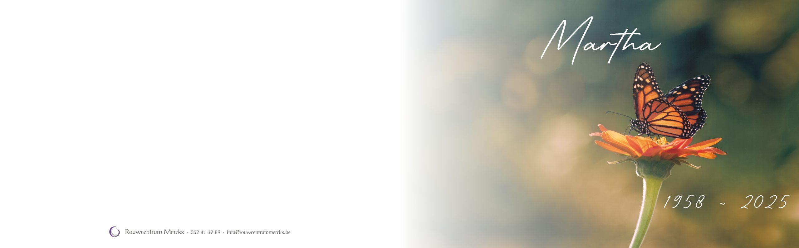 Vandenberghe Martha rouwbrief