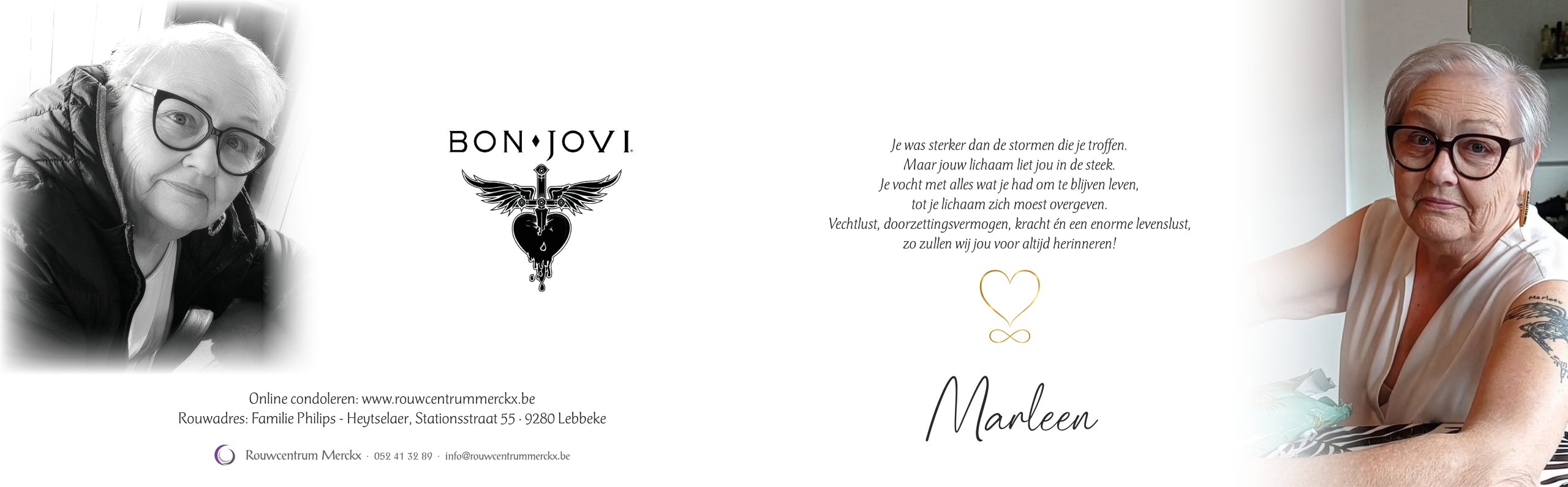 Vanden Hole Marleen rouwbrief